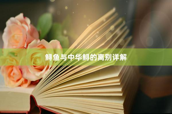 鲟鱼与中华鲟的离别详解